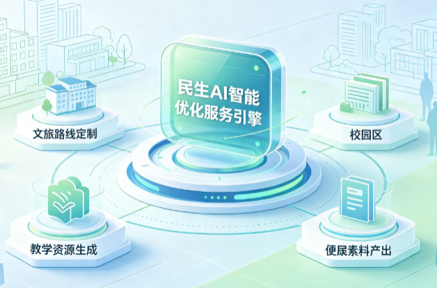 湘桥区AI普惠赋能民生服务 智能优化技术升级大众生活服务体验