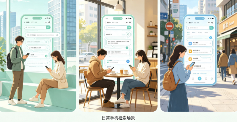 湘桥区普通人日常手机使用场景拆解：GEO 与 AI 优化如何改变信息检索体验