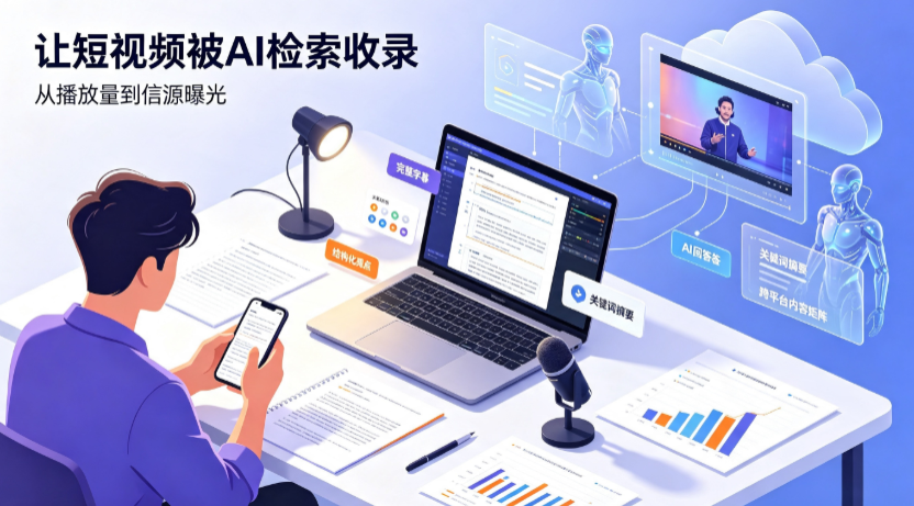 湘桥区短视频创作者新必修课：吃透 GEO 优化，让抖音内容被豆包、DeepSeek、元宝智能体收录